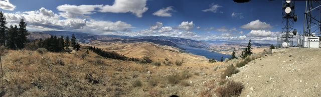 Panorama picture, taken from Chelan Butte