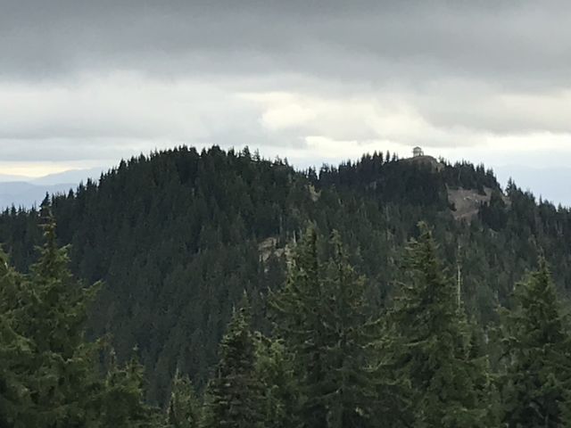 First views of the Little Guard lookout tower