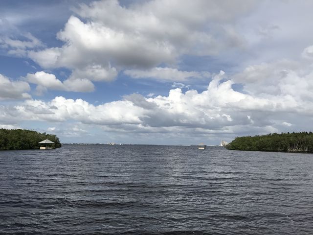 View of Calooshatchee River (towards Fort Myers)