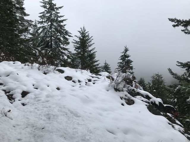 Views from this rocky outcropping would be excellent,…