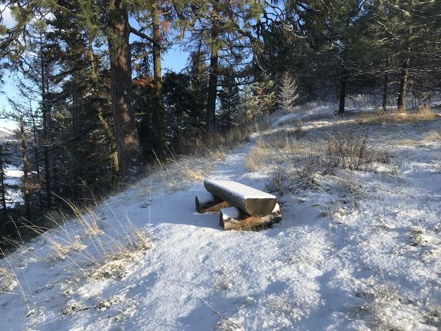 A pleasant bench and the views…