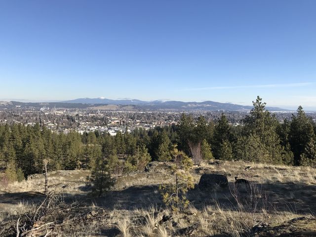 Views across the city of Spokane are splendid