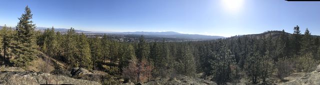 Panorama shot from Eagle Peak