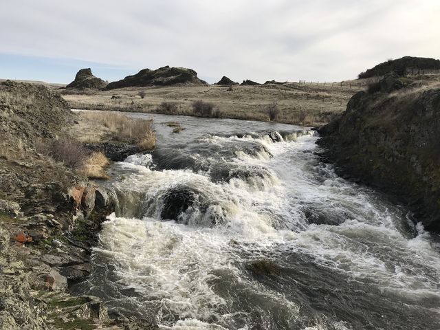 Rock Creek from Breeden Road bridge