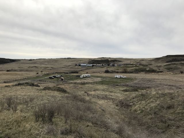 Towell Falls trailhead (there are a few camp spots and equine corrals)