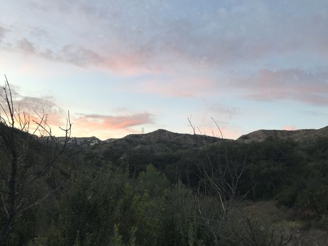 The views open up as you get onto the Sleepy Hollow Trail