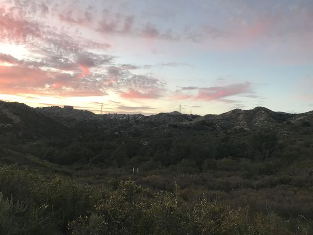 View from Santiago Ranch Road