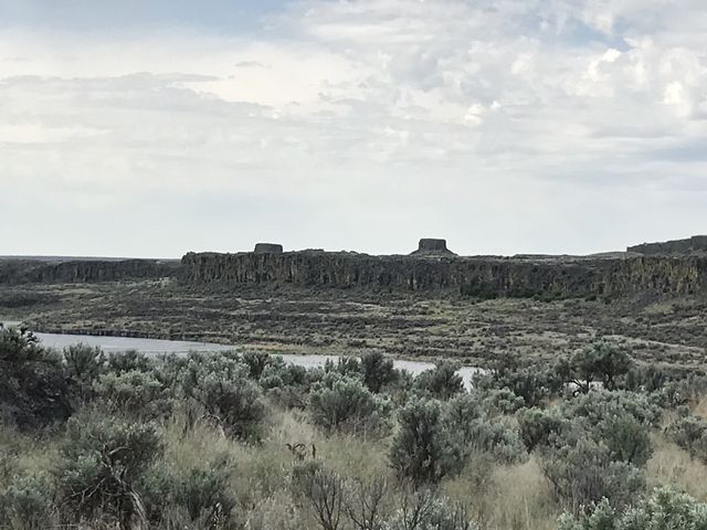 Bobs Lakes and Odessa Towers in the distance