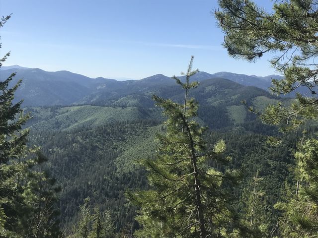 A first look at Ames Ridge. Mostly brush.