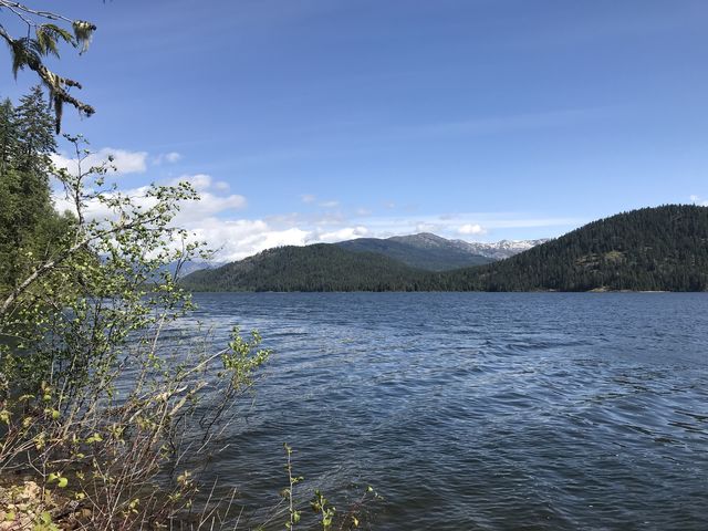 Upper Priest Lake from Navigation trail