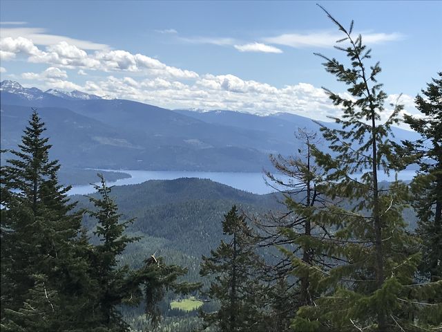 Priest Lake and the Selkirk Crest