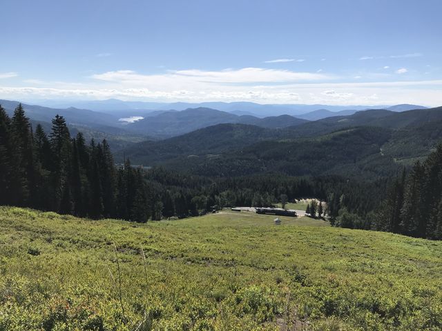 View from the eastern ski runs