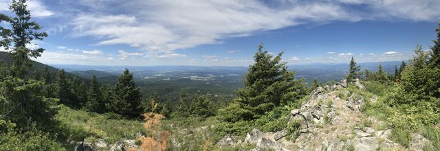 Panorama shot from Day Mountain