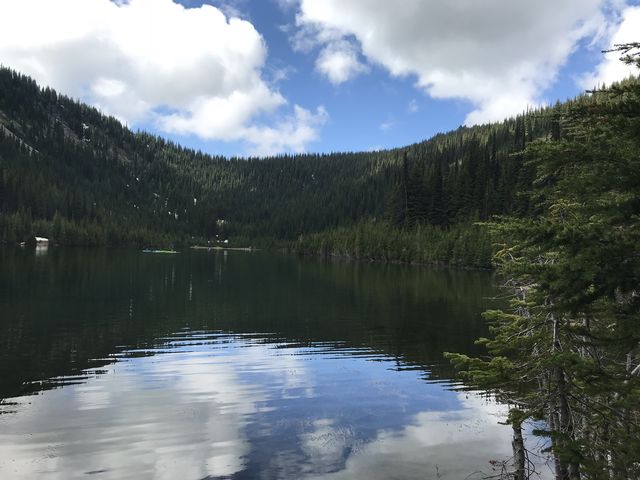 Lower Glidden Lake, looking south