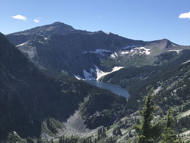 Wanless Lake, the largest lake within the Wilderness