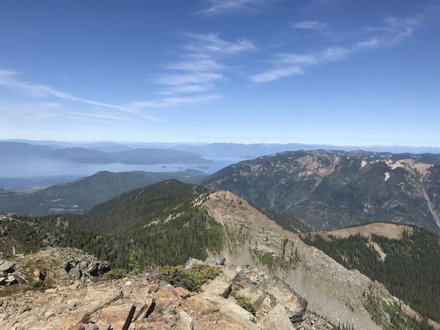 Goat Mountain and Lake Pend Oreille