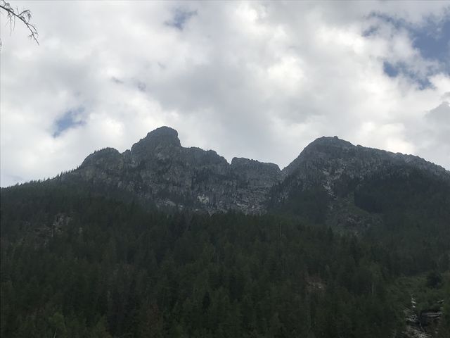 Views of Ibex Peak and Little Ibex from far below