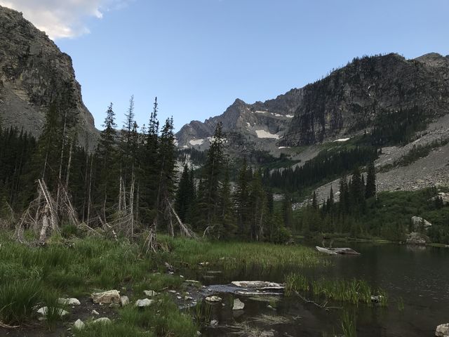 This, too, is looking south at Lentz Peak