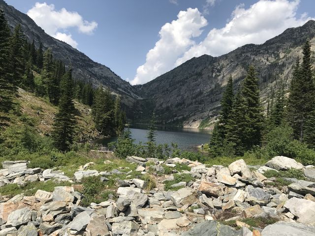 The south end of Rock Lake