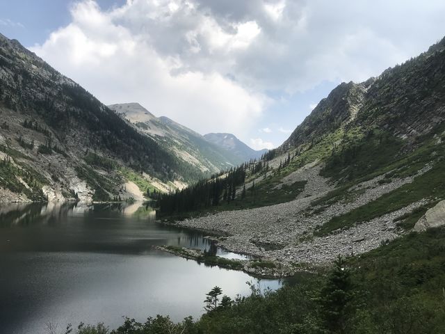 Looking south from the north end of the lake