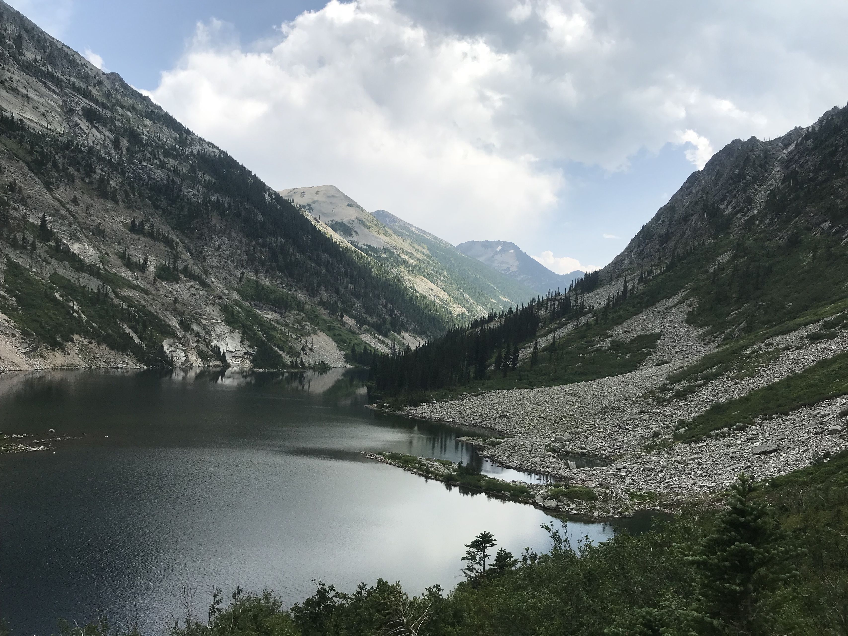 Rock Lake from the north end