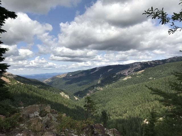 Near the lake. View to the mouth of Latour Creek