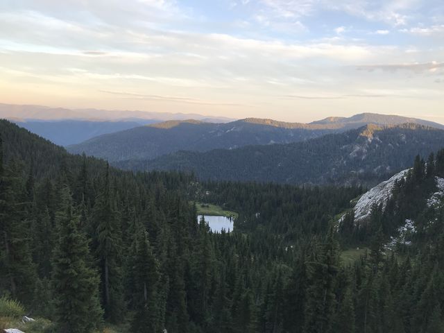 Mallard Lake in evening light