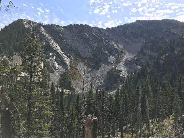 Upper Wanless Lake #2 below Goat Peak