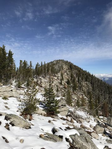 Fisher Peak from the ridge